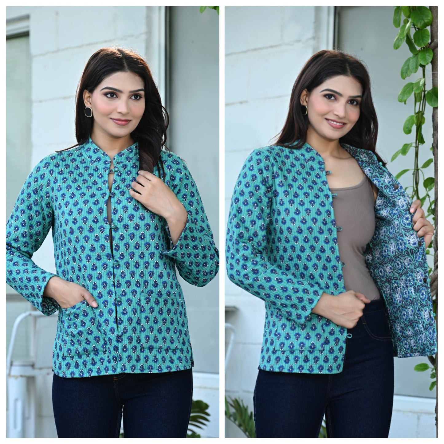 Reversible Quilted Cotton Jackets