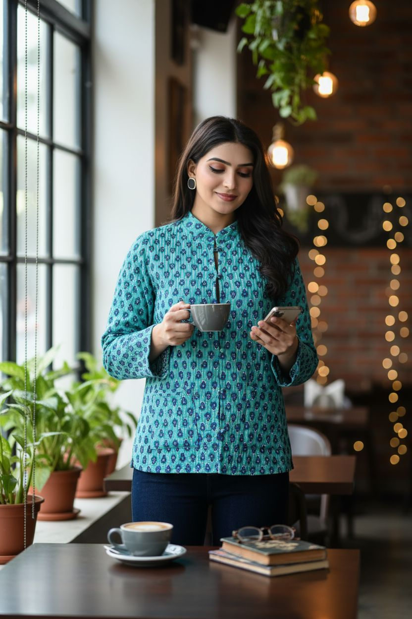 Reversible Quilted Cotton Jackets