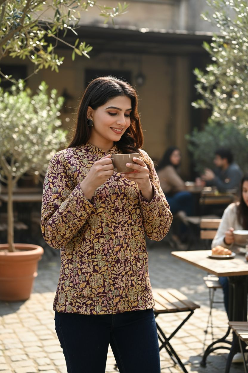 Jaipuri Reversible Quilted Cotton Jackets