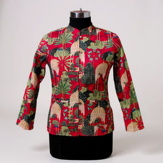 Jaipuri Reversible Quilted Cotton Jackets