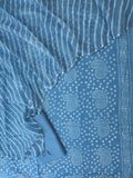 BANDHEJ PRINTED COTTON SUIT WITH LEHRIYA KOTA DORIA DUPATTA
