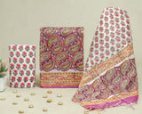 Beautiful Chanderi Silk Suits with Chanderi Silk Dupatta