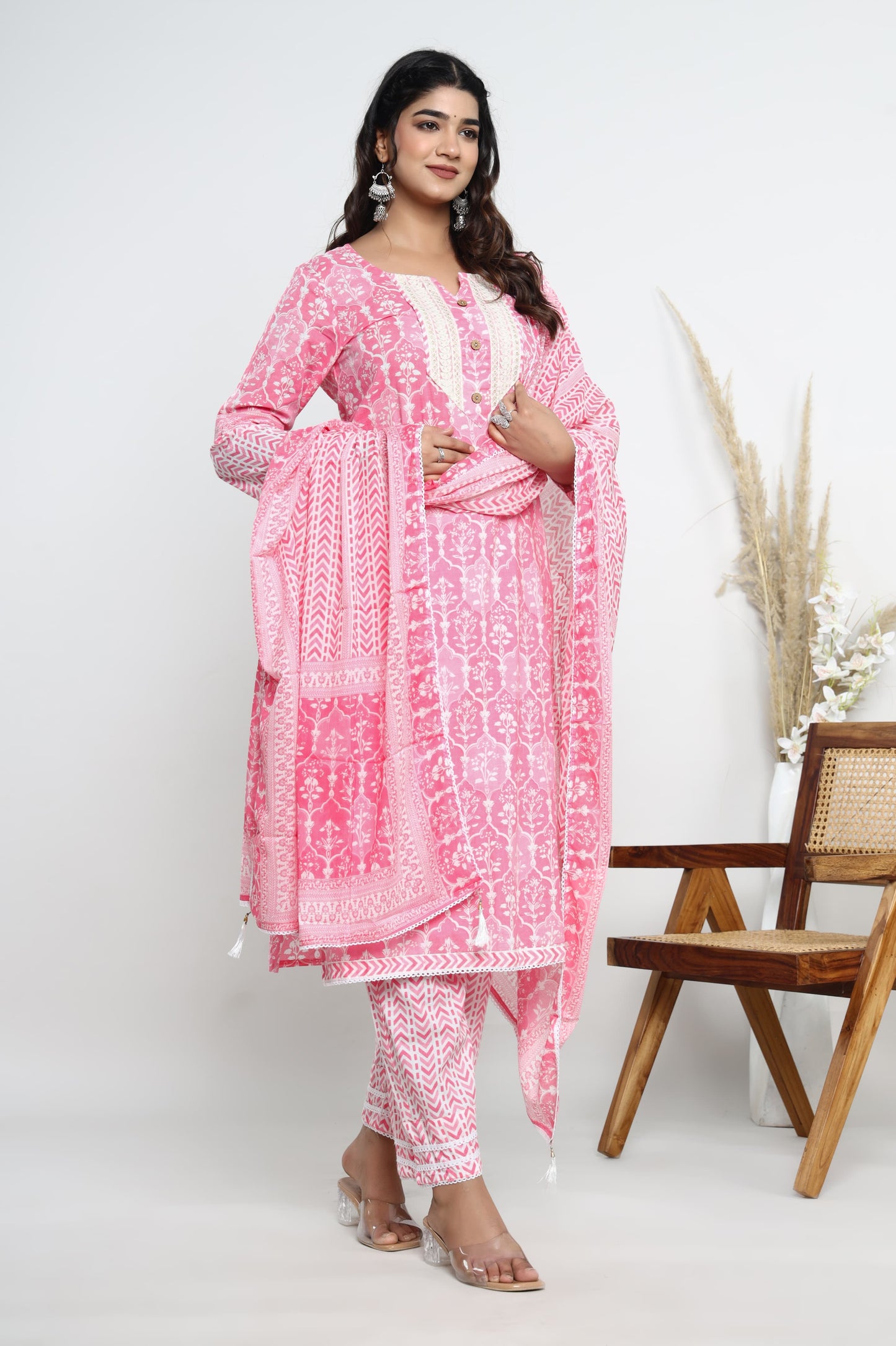 Stitched Tie Work Suit