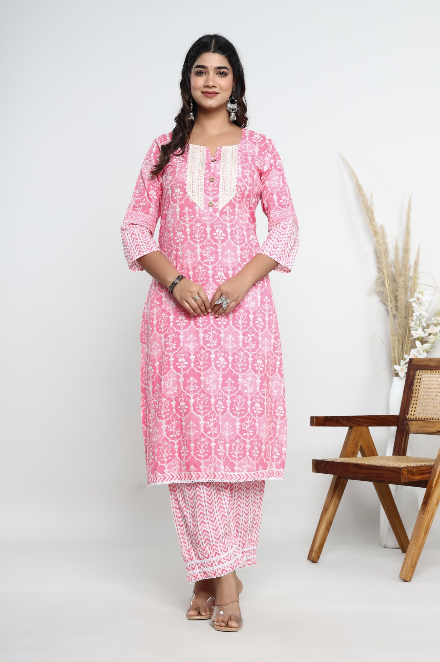 Stitched Tie Work Suit