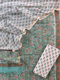 PURE KOTA DORIA SUIT WITH PURE KOTA DORIA DUPATTA