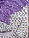 Hand Block Printed Cotton Suits with Mulmul Bandhej Dupatta8
