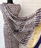 Ajrakh Modal Silk Top & Dupatta sets