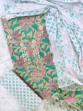 FLORAL PRINTED COTTON GOTA PATTI SUIT WITH COTTON DUPATTA1