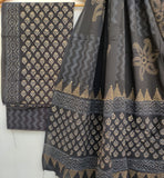 Hand Block Printed Cotton Suit With Mulmul Cotton Dupatta1