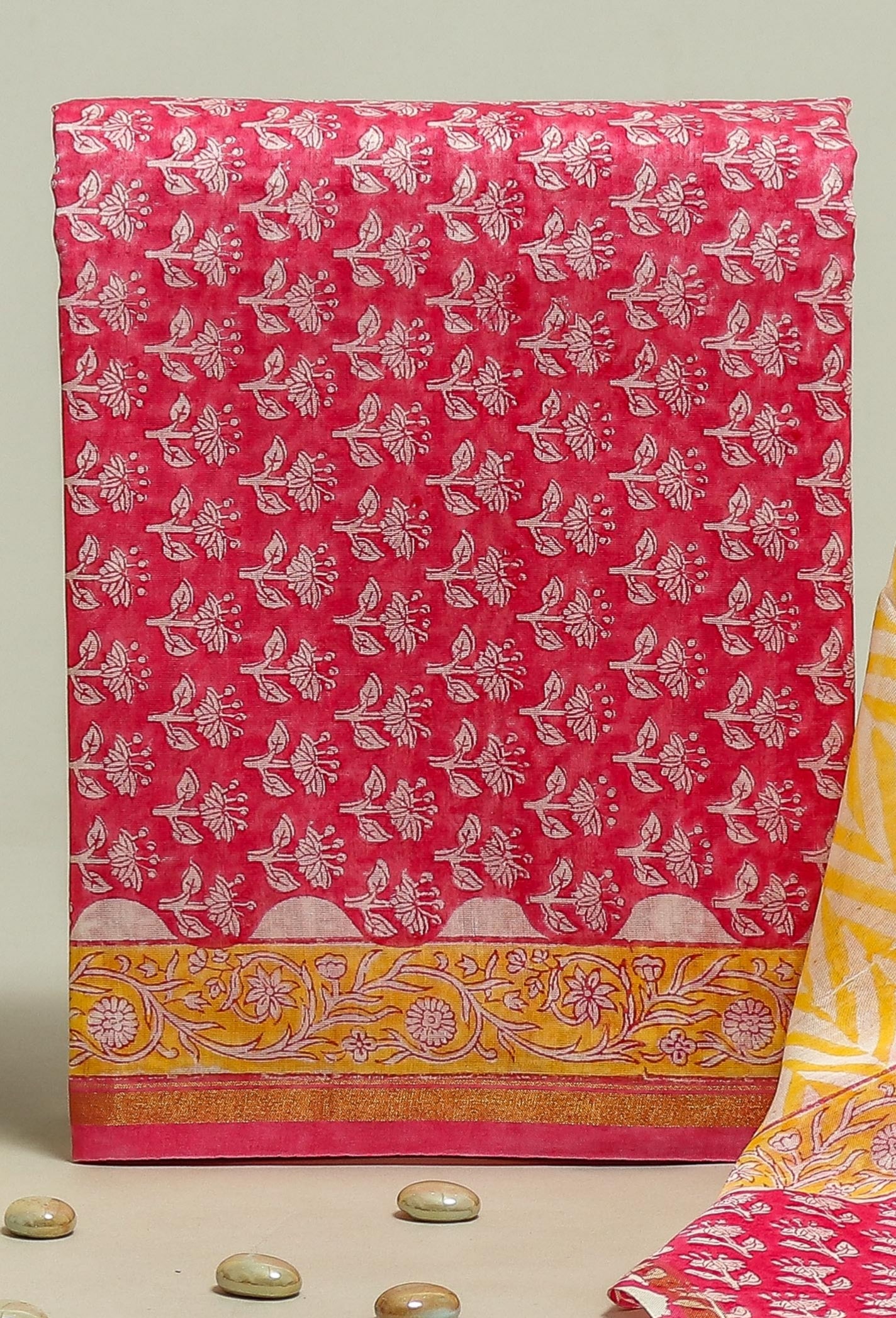 Beautiful Chanderi Silk Suits with Chanderi Silk Dupatta