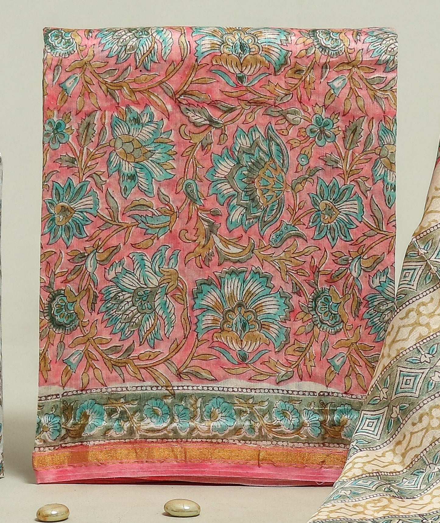 Beautiful Chanderi Silk Suits with Chanderi Silk Dupatta