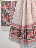 Block Printed Cotton Suit with Mulmul dupatta