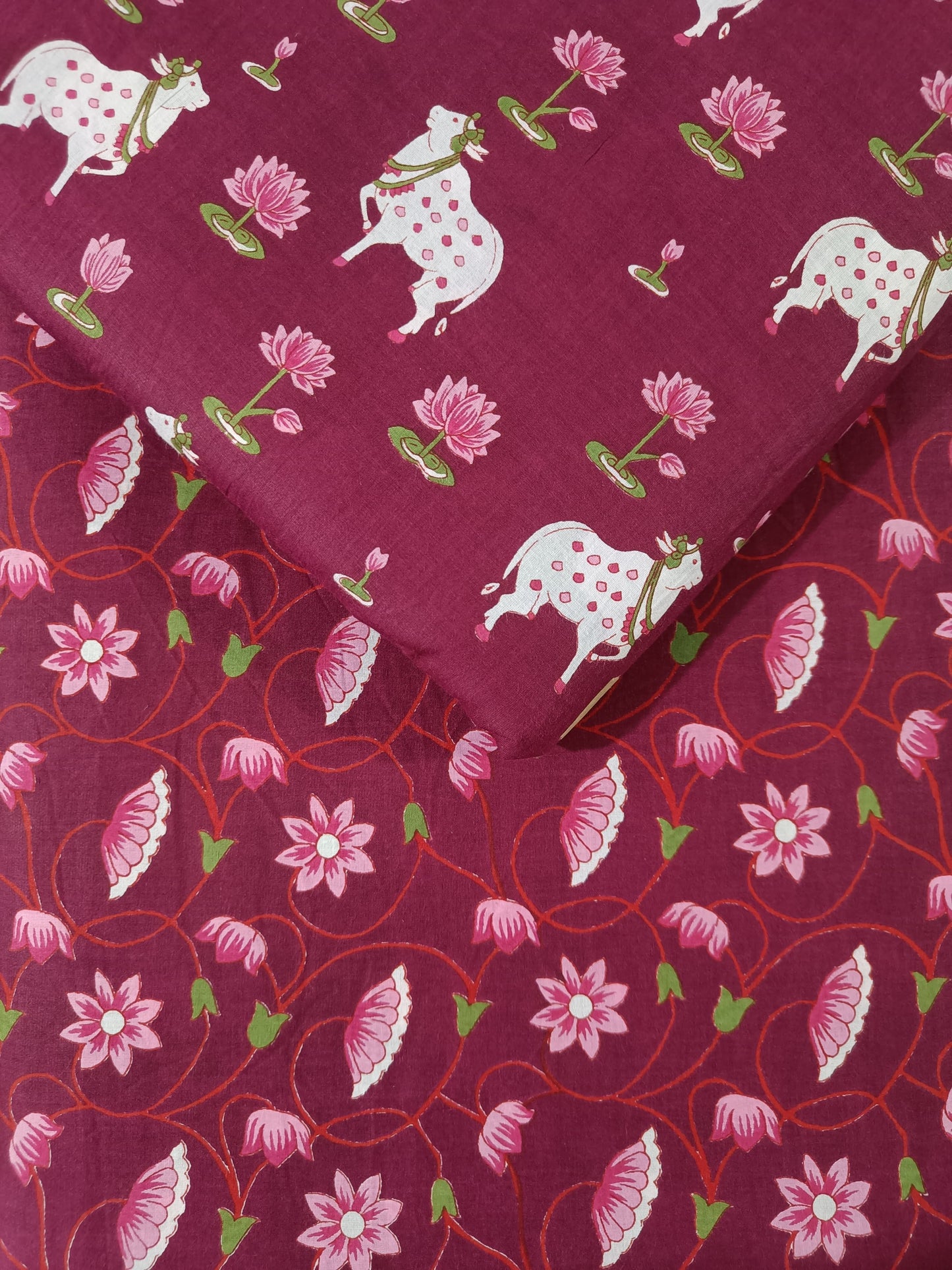 Jaipuri Printed Cotton Combo Set 2.5 Mtr each