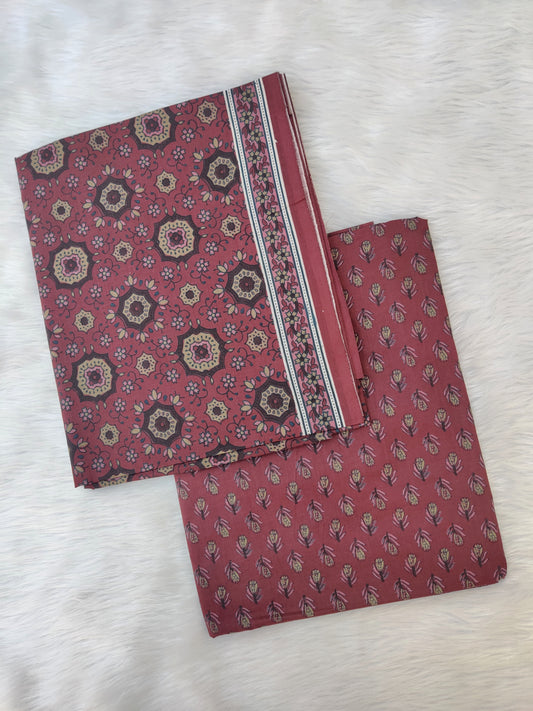 Jaipuri Printed Cotton Combo Set 2.5 Mtr each