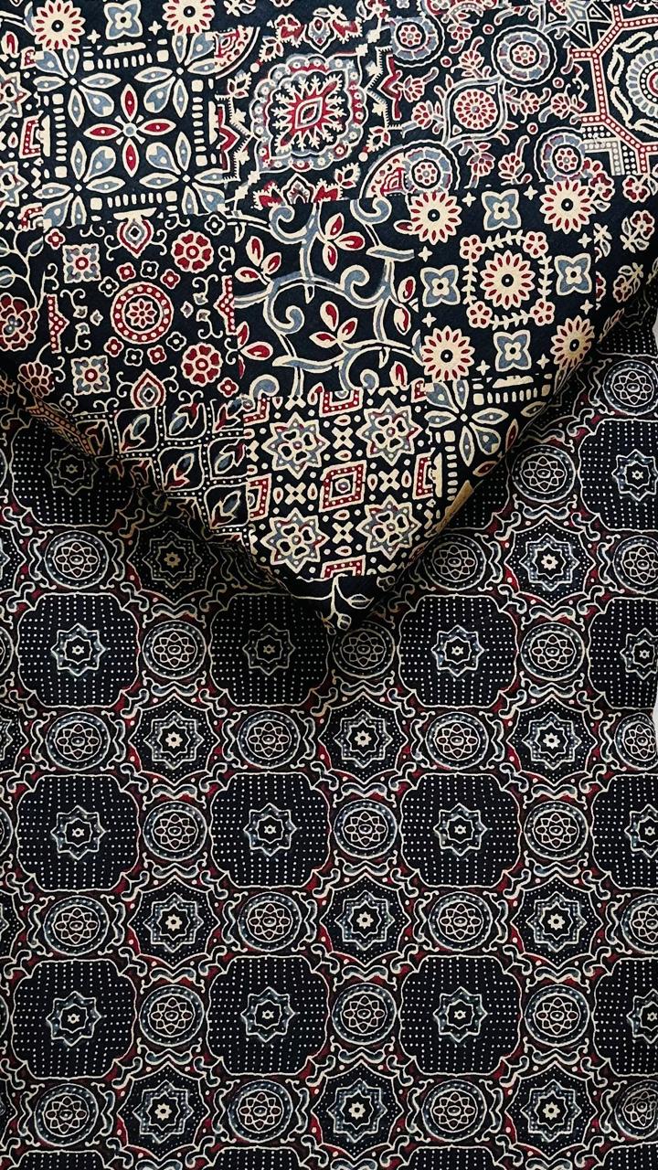 Jaipuri Printed Cotton Combo Set 2.5 Mtr each