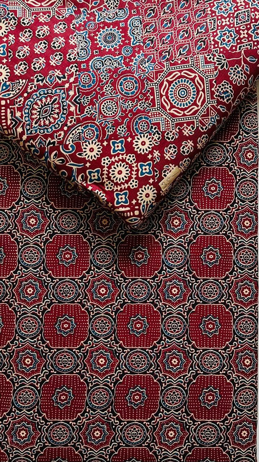 Jaipuri Printed Cotton Combo Set 2.5 Mtr each