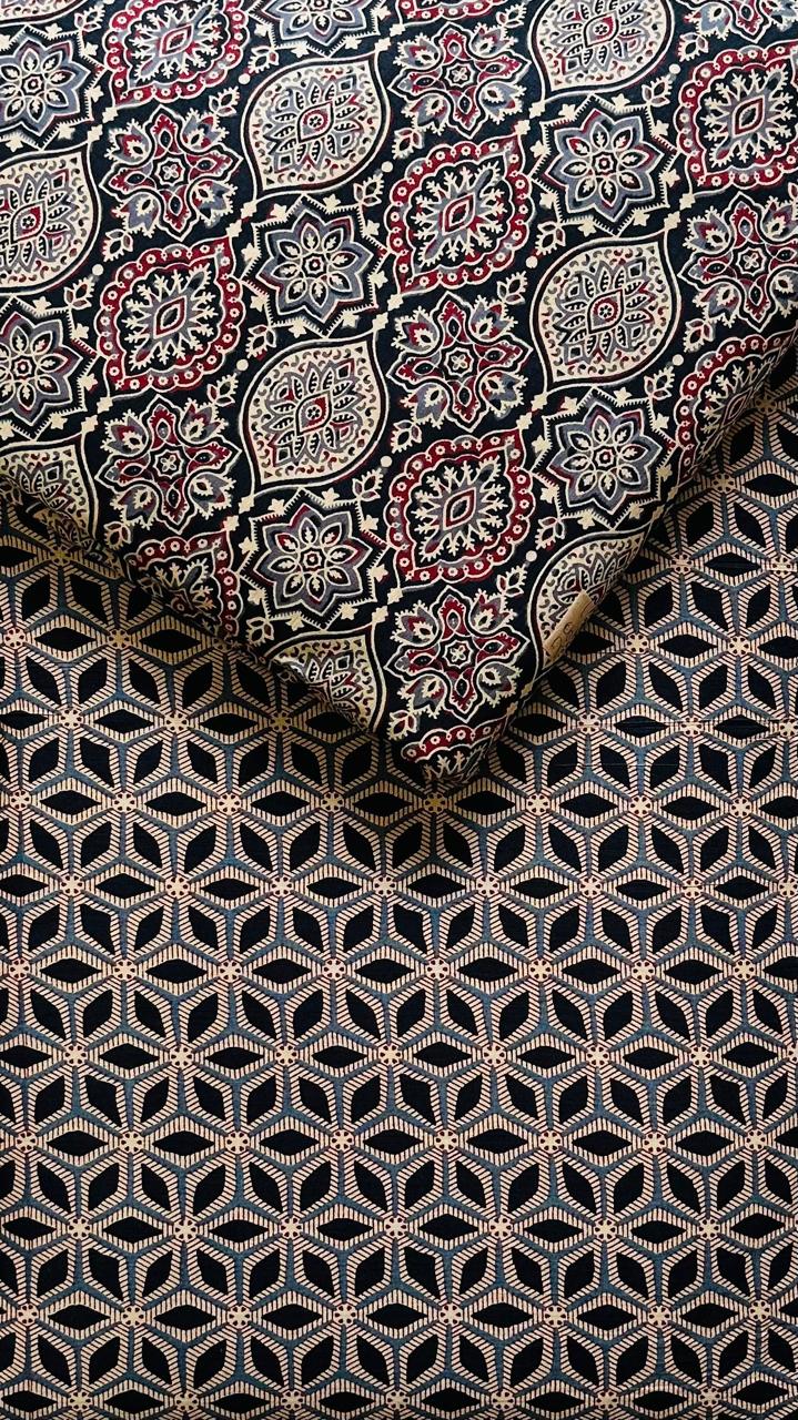 Jaipuri Printed Cotton Combo Set 2.5 Mtr each