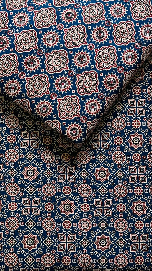 Jaipuri Printed Cotton Combo Set 2.5 Mtr each