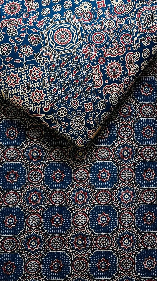 Jaipuri Printed Cotton Combo Set 2.5 Mtr each
