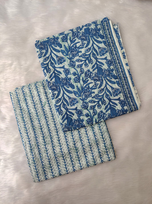 Jaipuri Printed Cotton Combo Set 2.5 Mtr each