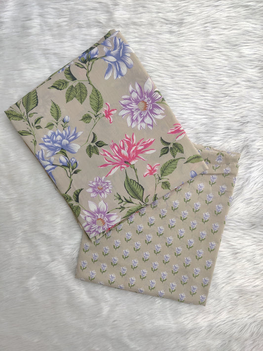 Jaipuri Printed Cotton Combo Set 2.5 Mtr each