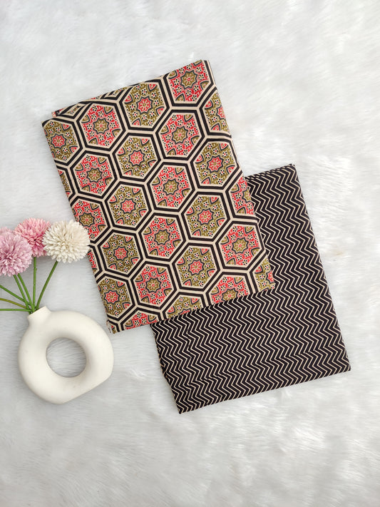 Jaipuri Printed Cotton Combo Set 2.5 Mtr each