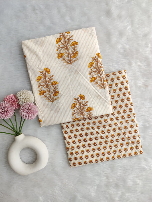 Jaipuri Printed Cotton Combo Set 2.5 Mtr each