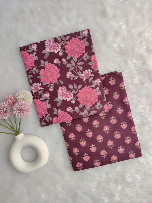 Jaipuri Printed Cotton Combo Set 2.5 Mtr each