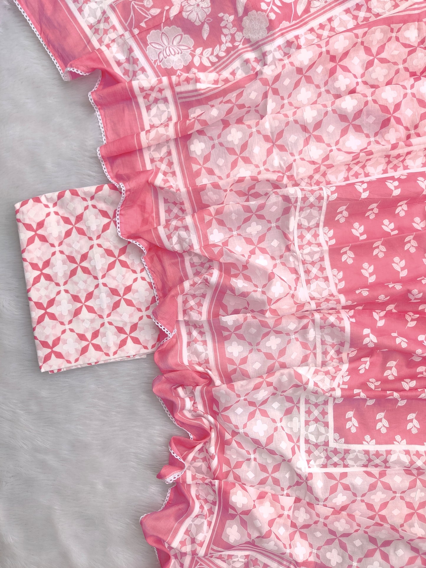 (SALE) TOP & DUPATTA Combo Set 2.5 Mtr each (NO BOTTOM)