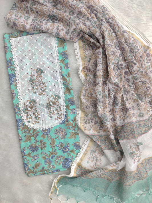 (SALE) TOP & DUPATTA Combo Set 2.5 Mtr each (NO BOTTOM)