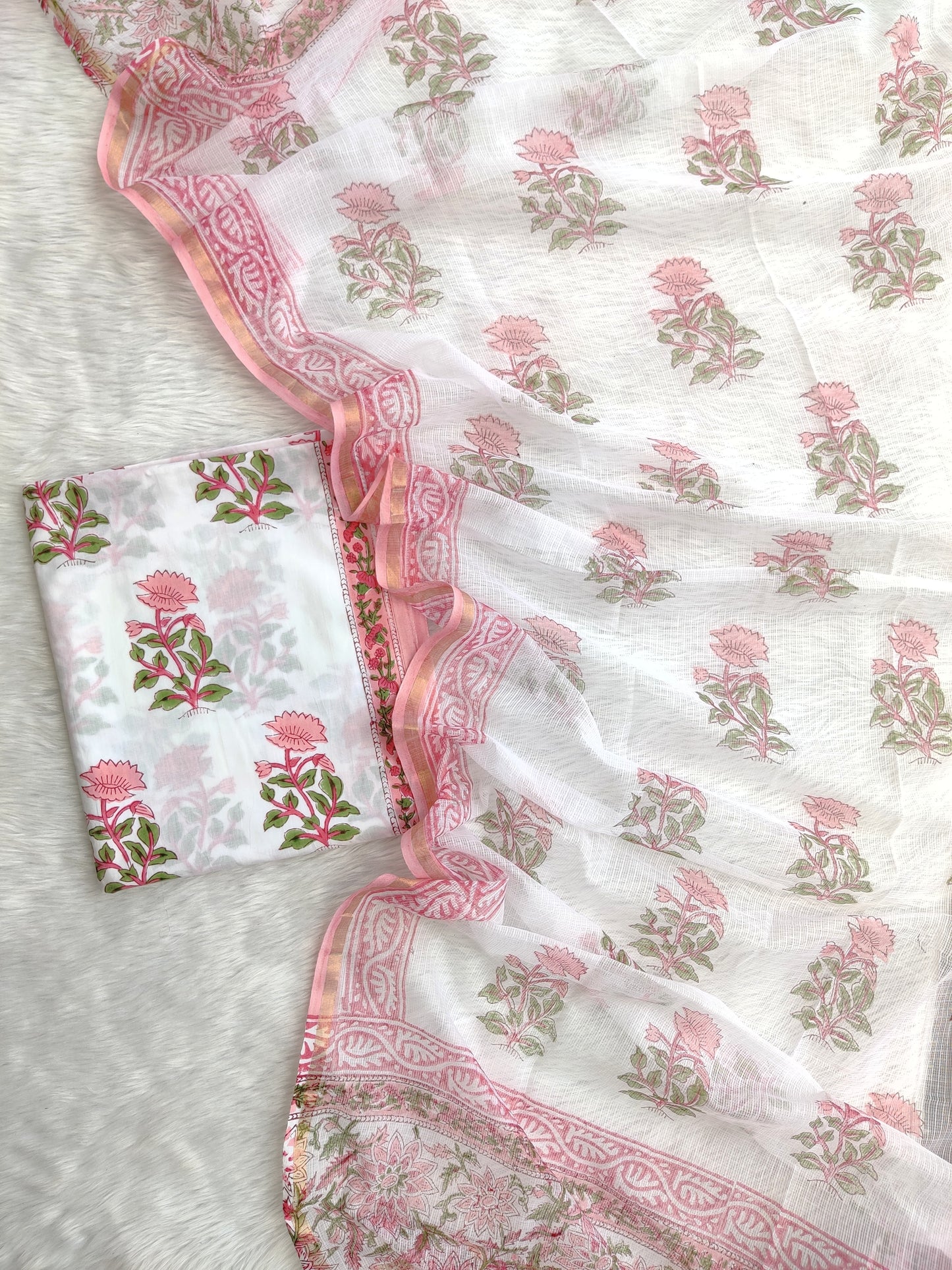 (SALE) TOP & DUPATTA Combo Set 2.5 Mtr each (NO BOTTOM)