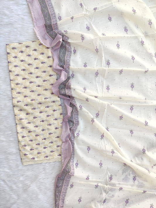 (SALE) TOP & DUPATTA Combo Set 2.5 Mtr each (NO BOTTOM)