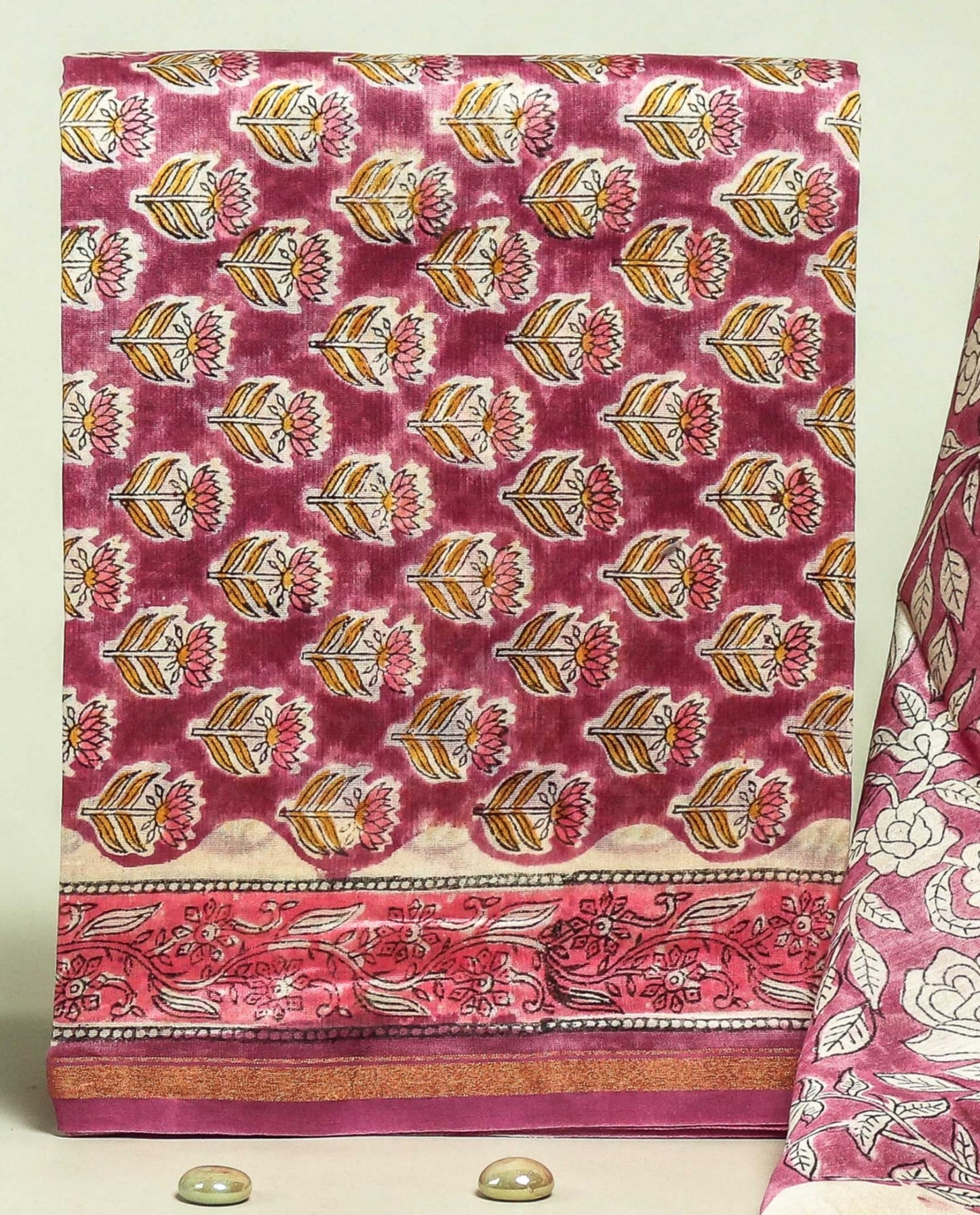Beautiful Chanderi Silk Suits with Chanderi Silk Dupatta