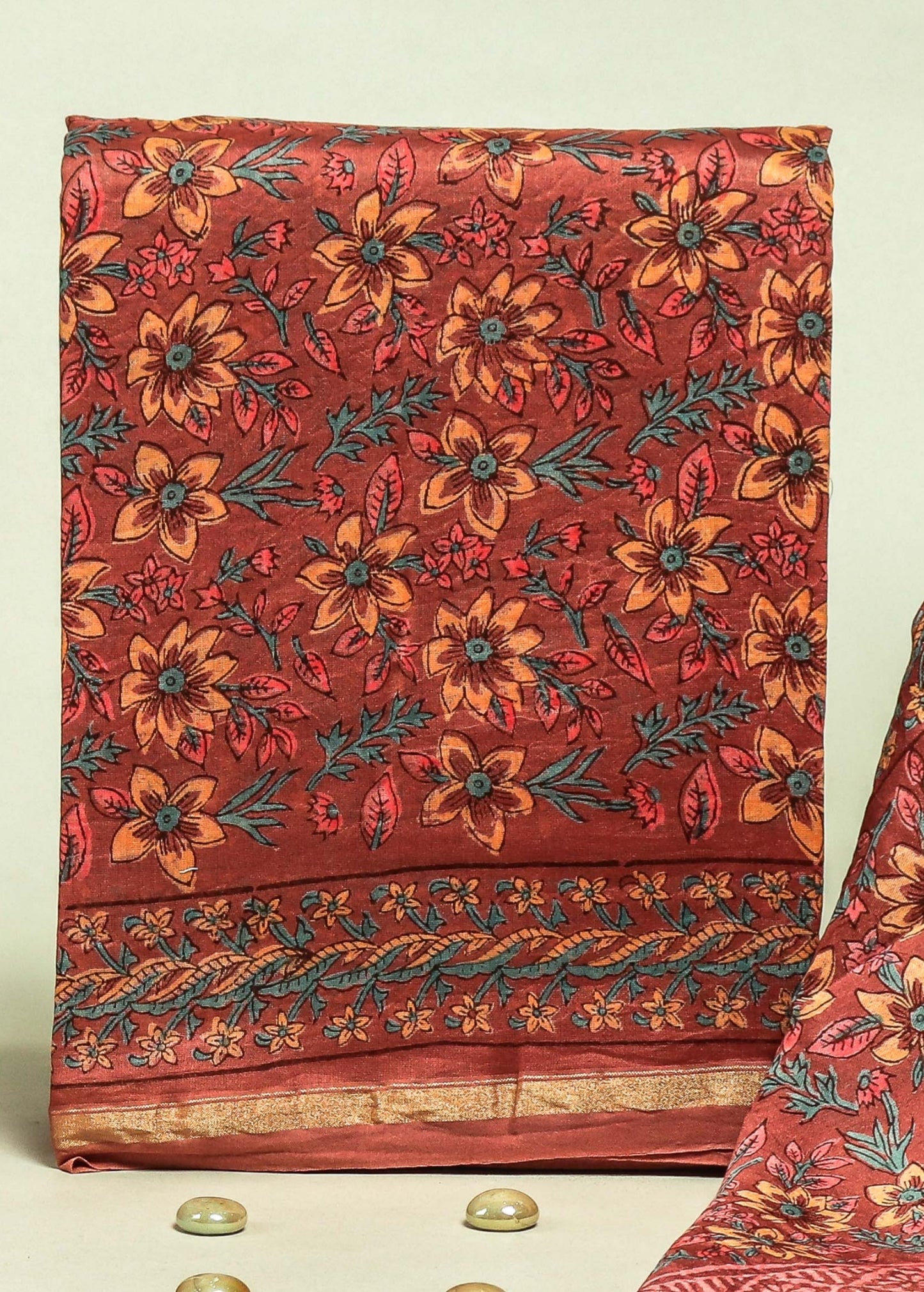 Beautiful Chanderi Silk Suits with Chanderi Silk Dupatta