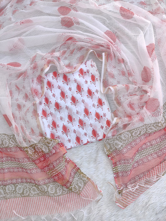 (SALE) TOP & DUPATTA Combo Set 2.5 Mtr each (NO BOTTOM)