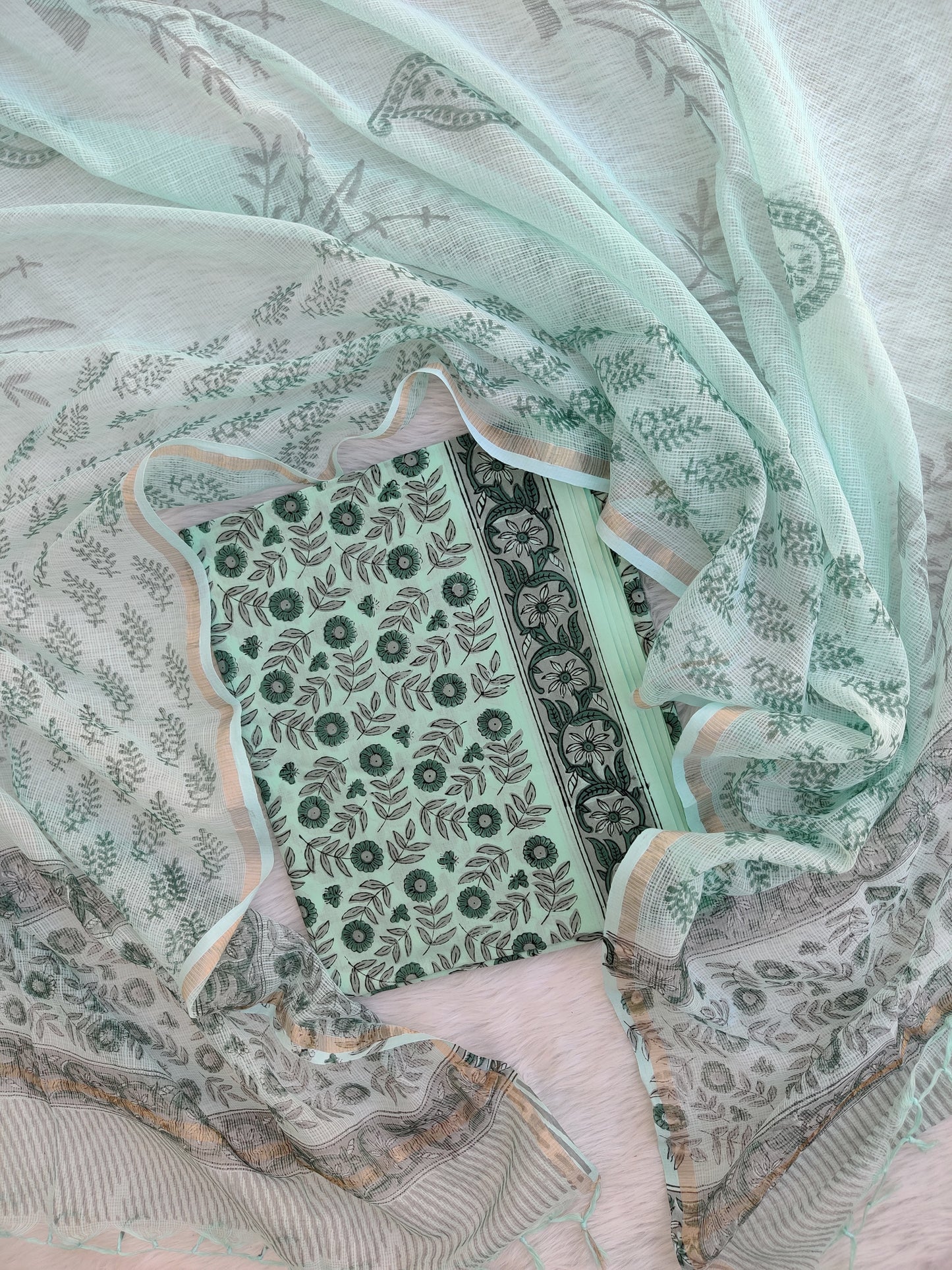 (SALE) TOP & DUPATTA Combo Set 2.5 Mtr each (NO BOTTOM)