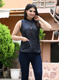 Jaipuri Reversible Quilted Cotton Sleeveless Jackets