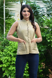 Jaipuri Reversible Quilted Cotton Sleeveless Jackets