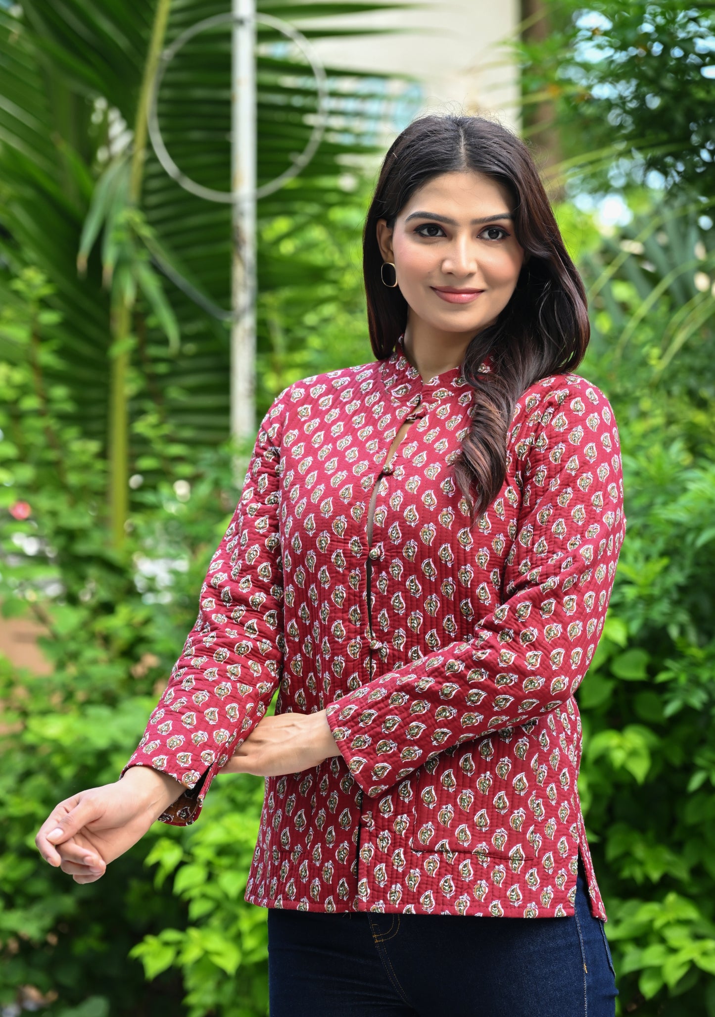 Jaipuri Reversible Quilted Cotton Jackets