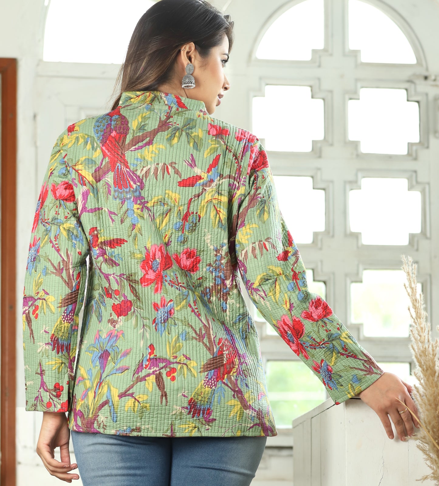 Jaipuri Reversible Quilted Cotton Jackets