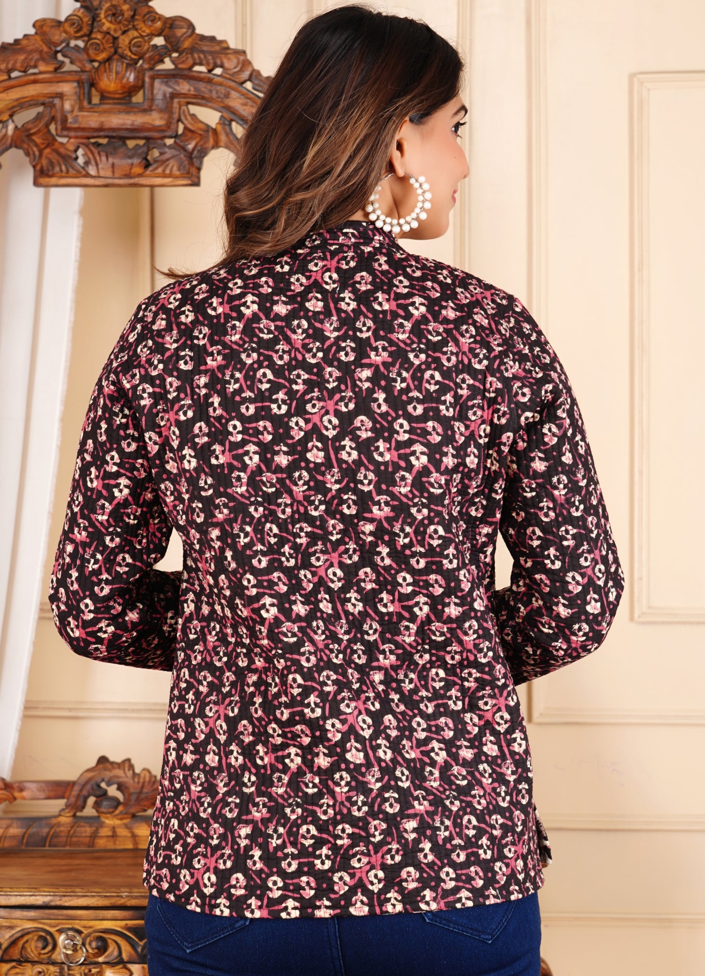 Jaipuri Reversible Quilted Cotton Jackets