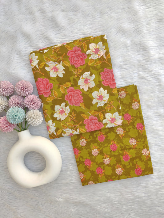 Jaipuri Printed Cotton Combo Set 2.5 Mtr each