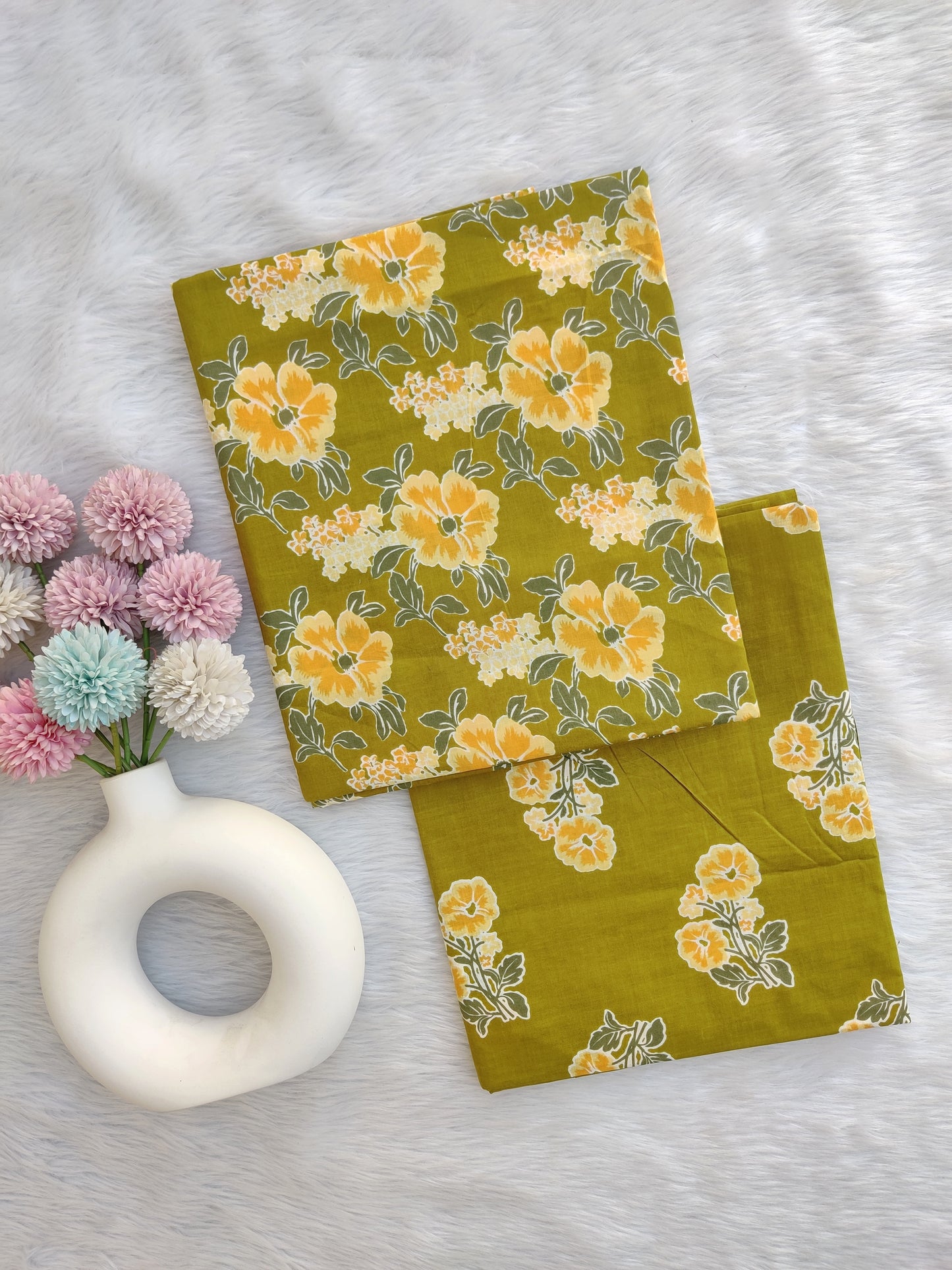 Jaipuri Printed Cotton Combo Set 2.5 Mtr each