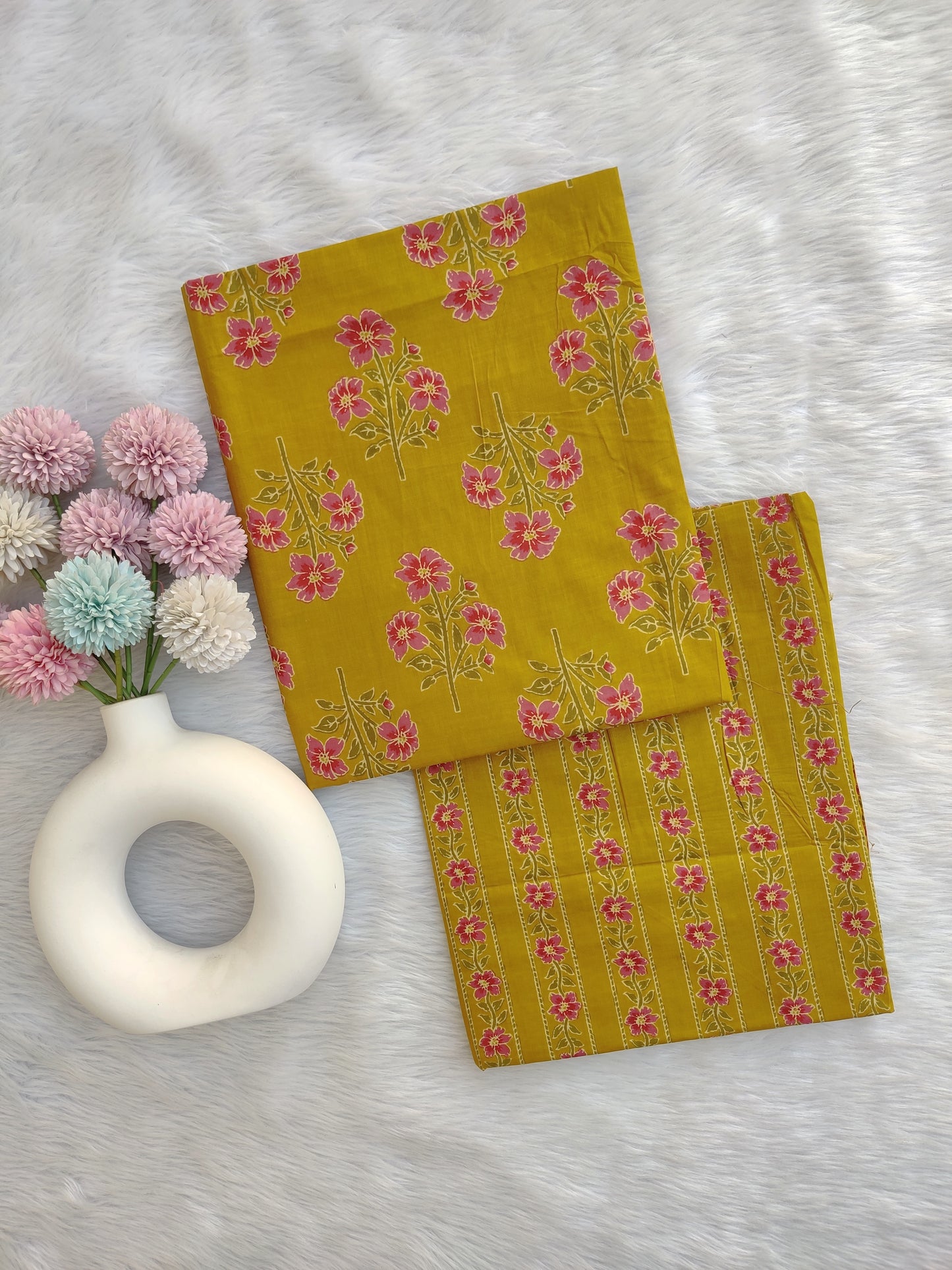 Jaipuri Printed Cotton Combo Set 2.5 Mtr each