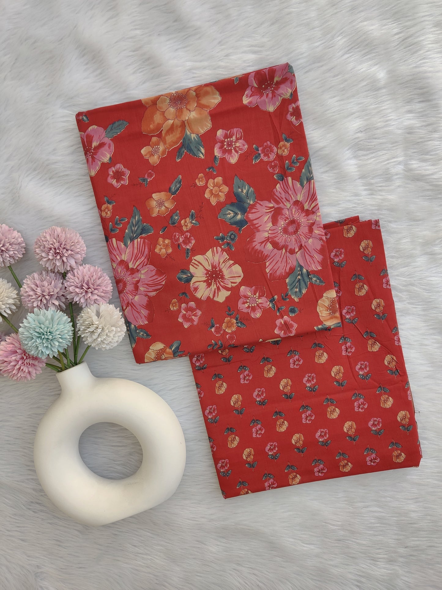 Jaipuri Printed Cotton Combo Set 2.5 Mtr each