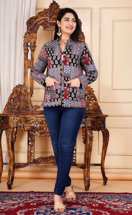 New Launch Reversible Quilted Cotton Jackets