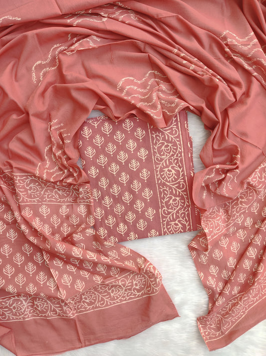 (SALE) TOP & DUPATTA Combo Set 2.5 Mtr each (NO BOTTOM)