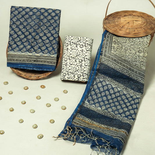 PURE KOTA DORIA SUIT WITH PURE KOTA DORIA DUPATTA
