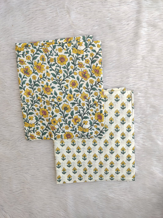 Jaipuri Printed Cotton Combo Set 2.5 Mtr each