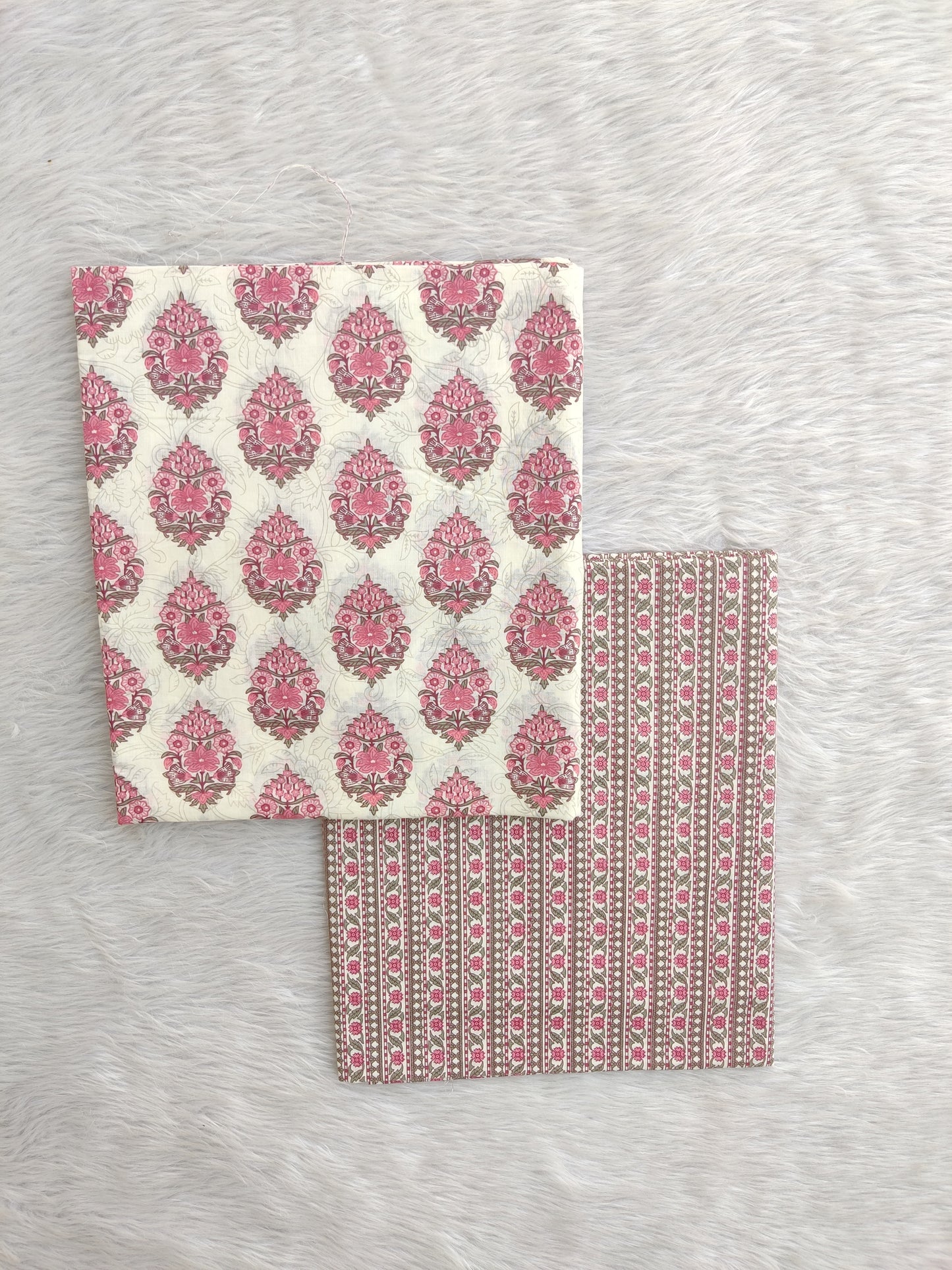 Jaipuri Printed Cotton Combo Set 2.5 Mtr each